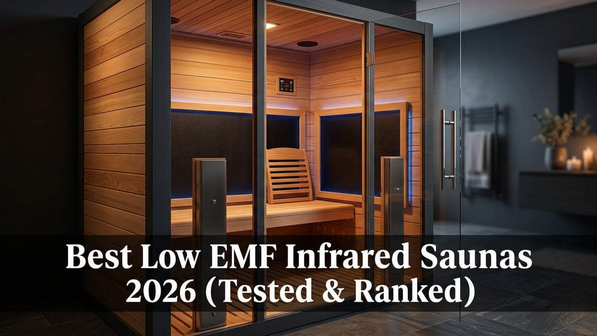 Best Low EMF Infrared Saunas of 2026 (Tested & Ranked)