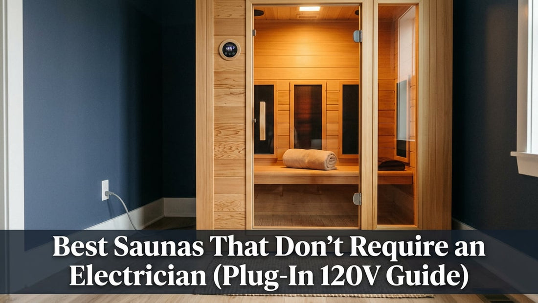 Best Saunas That Don't Require an Electrician (Plug-In 120V Guide) - Peak Primal Wellness