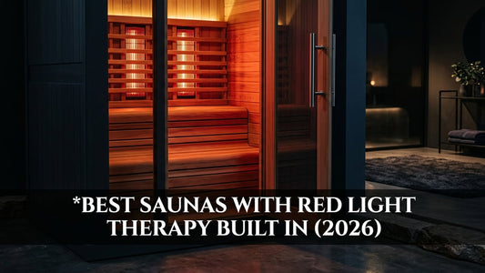 Best Saunas with Red Light Therapy Built In (2026) - Peak Primal Wellness