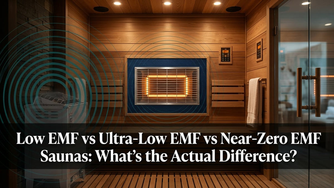 Low EMF vs Ultra-Low EMF vs Near-Zero EMF Saunas: What's the Actual Difference? - Peak Primal Wellness