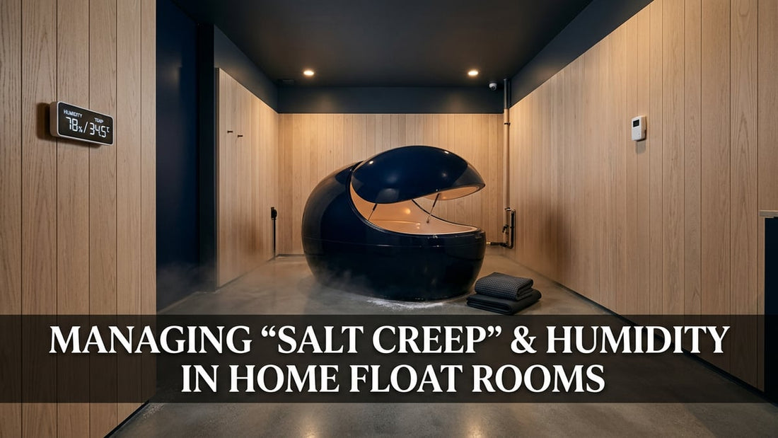 Managing ""Salt Creep"" & Humidity in Home Float Rooms - Peak Primal Wellness