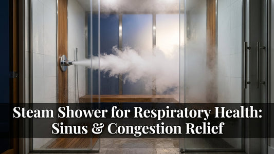 Steam Shower for Respiratory Health: Sinus & Congestion Relief - Peak Primal Wellness