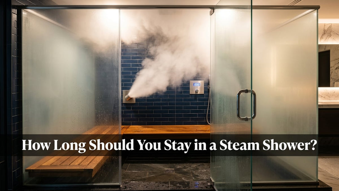 How Long Should You Stay in a Steam Shower? - Peak Primal Wellness