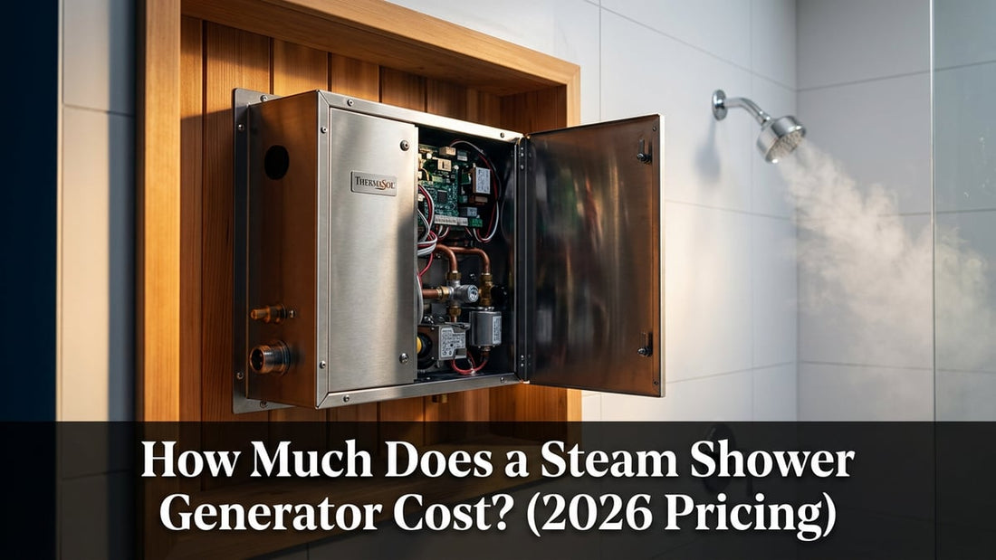 How Much Does a Steam Shower Generator Cost? (2026 Pricing) - Peak Primal Wellness