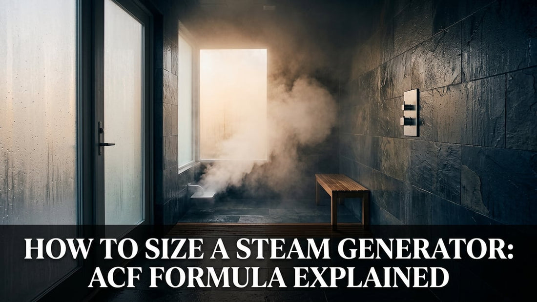 How to Size a Steam Generator: ACF Formula Explained - Peak Primal Wellness
