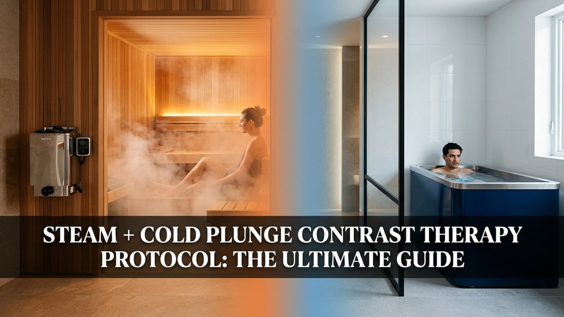 Steam + Cold Plunge Contrast Therapy Protocol: The Ultimate Guide - Peak Primal Wellness
