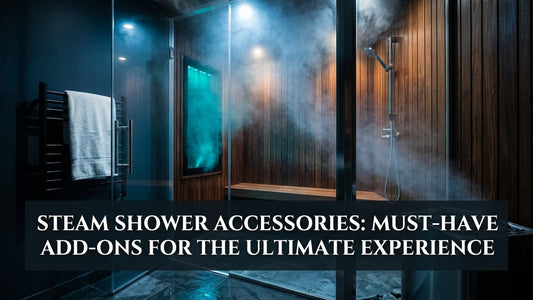 Steam Shower Accessories: Must-Have Add-Ons for the Ultimate Experience - Peak Primal Wellness
