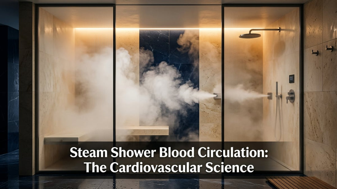 Steam Shower Blood Circulation: The Cardiovascular Science - Peak Primal Wellness