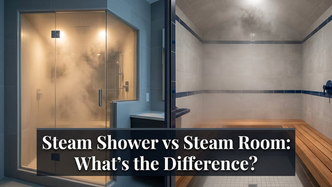 Steam Shower vs Steam Room: What's the Difference? - Peak Primal Wellness