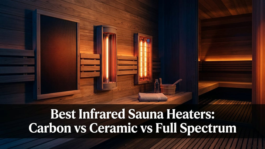 Best Infrared Sauna Heaters: Carbon vs Ceramic vs Full Spectrum - Peak Primal Wellness
