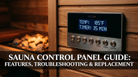 Sauna Control Panel Guide: Features, Troubleshooting & Replacement - Peak Primal Wellness