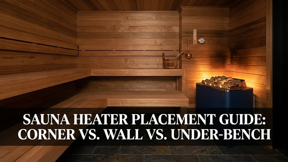Sauna Heater Placement Guide: Corner vs. Wall vs. Under-Bench - Peak Primal Wellness