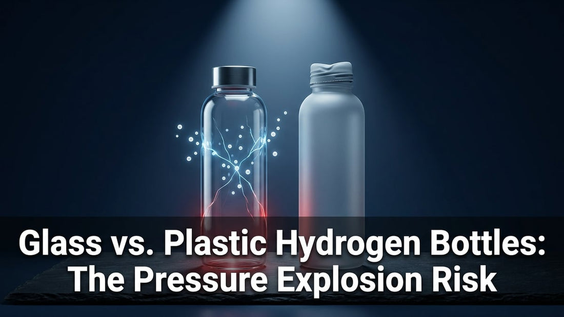 Glass vs. Plastic Hydrogen Bottles: The Pressure Explosion Risk - Peak Primal Wellness