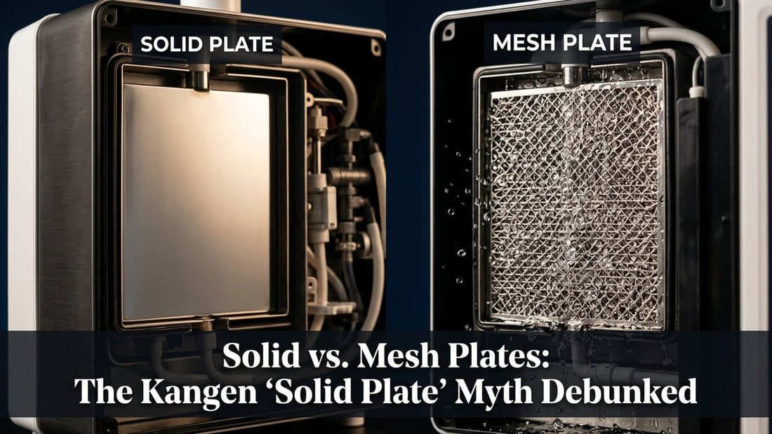 Solid vs. Mesh Plates: The Kangen ""Solid Plate"" Myth Debunked - Peak Primal Wellness