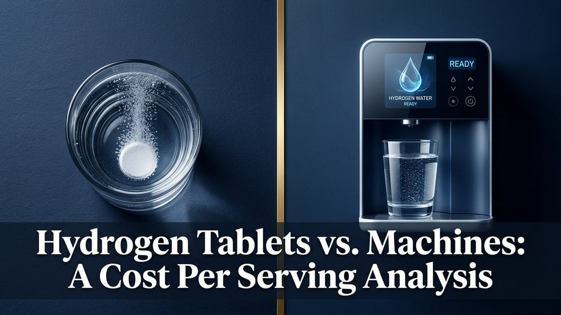 Hydrogen Tablets vs. Machines: A Cost Per Serving Analysis - Peak Primal Wellness