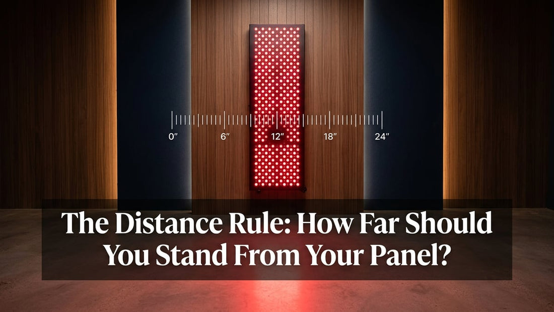 The Distance Rule: How Far Should You Stand From Your Panel? - Peak Primal Wellness