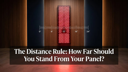 The Distance Rule: How Far Should You Stand From Your Panel? - Peak Primal Wellness