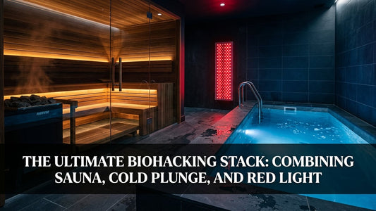 The Ultimate Biohacking Stack: Combining Sauna, Cold Plunge, and Red Light - Peak Primal Wellness