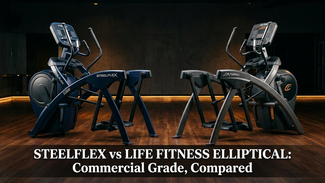 Steelflex vs Life Fitness Elliptical: Commercial Grade, Compared - Peak Primal Wellness