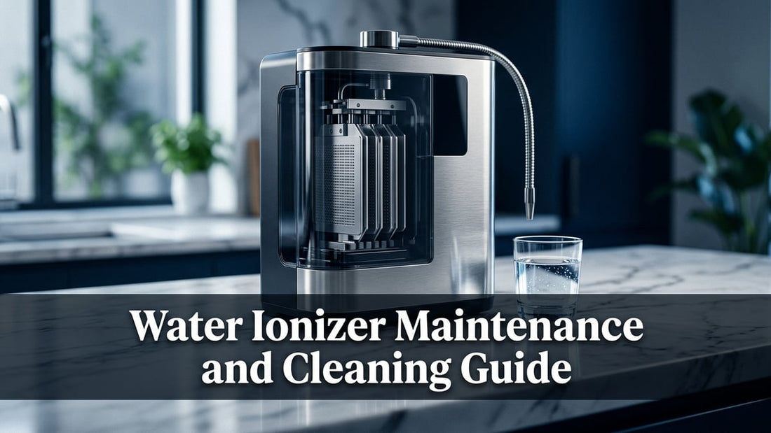 Water Ionizer Maintenance and Cleaning Guide - Peak Primal Wellness