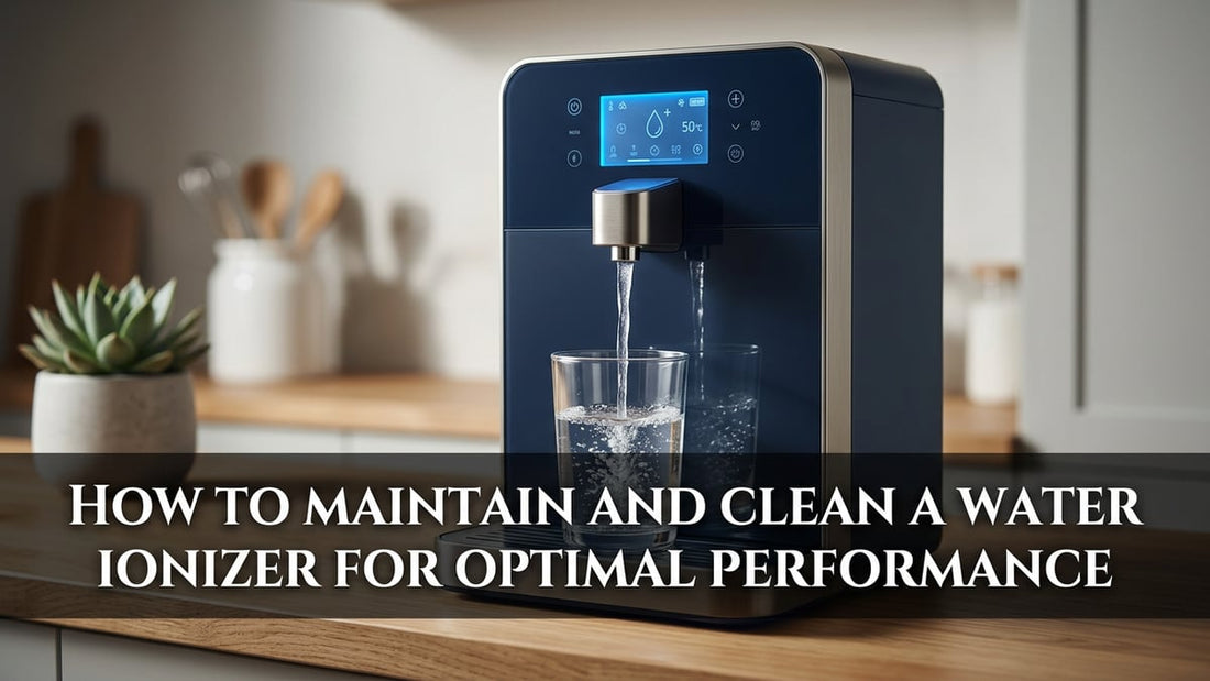 How to Maintain and Clean a Water Ionizer for Optimal Performance - Peak Primal Wellness
