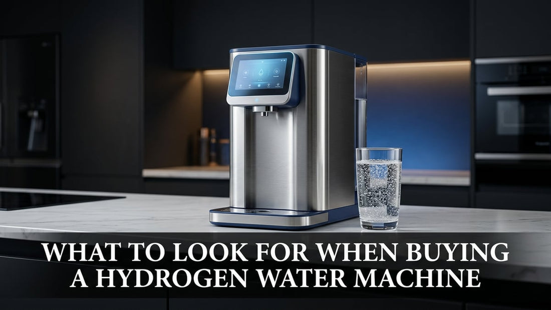 What to Look for When Buying a Hydrogen Water Machine - Peak Primal Wellness