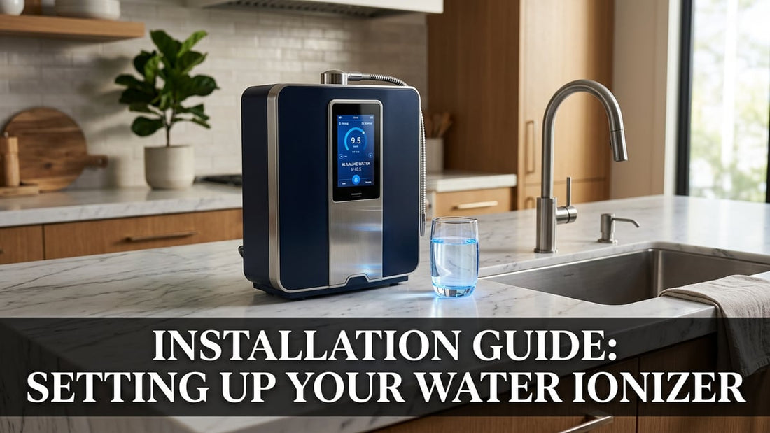 Installation Guide: Setting Up Your Water Ionizer - Peak Primal Wellness