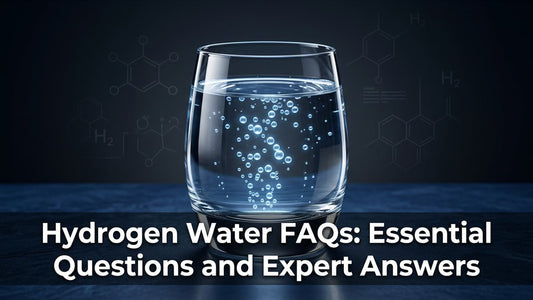 Hydrogen Water FAQs: Essential Questions and Expert Answers - Peak Primal Wellness