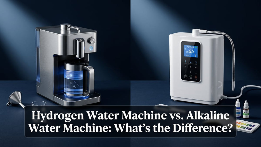 Hydrogen Water Machine vs. Alkaline Water Machine: What's the Difference? - Peak Primal Wellness