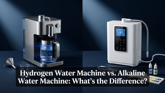 Hydrogen Water Machine vs. Alkaline Water Machine: What's the Difference? - Peak Primal Wellness