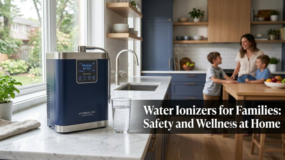 Water Ionizers for Families: Safety and Wellness at Home - Peak Primal Wellness