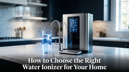 How to Choose the Right Water Ionizer for Your Home - Peak Primal Wellness