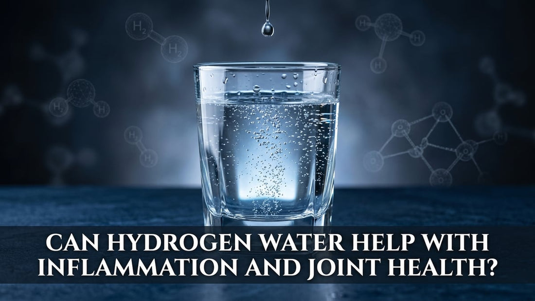 Can Hydrogen Water Help with Inflammation and Joint Health? - Peak Primal Wellness