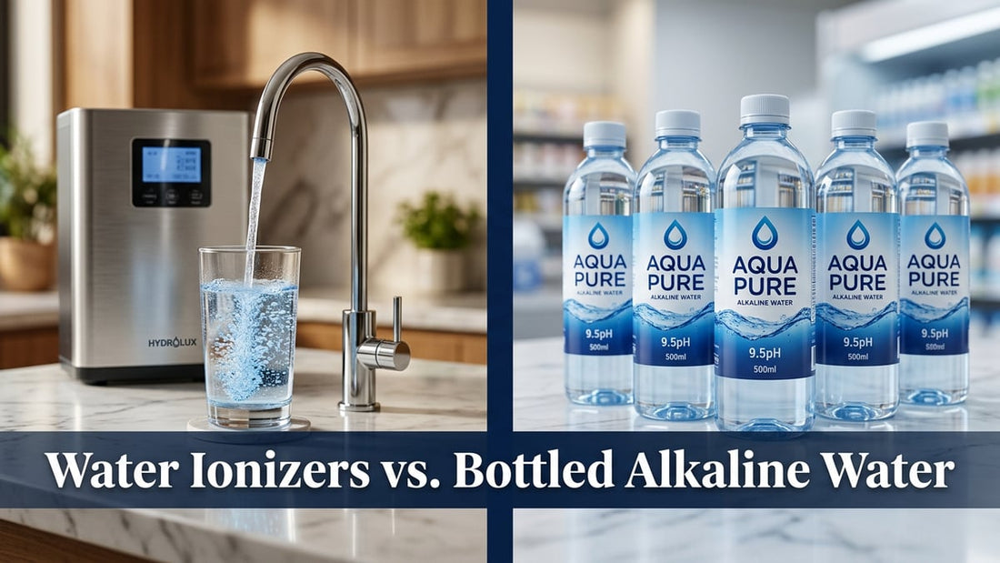 Water Ionizers vs. Bottled Alkaline Water - Peak Primal Wellness