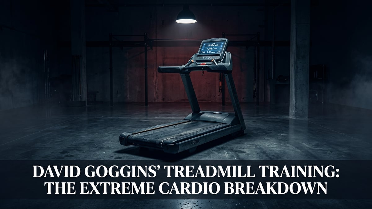 David Goggins' Treadmill Training: The Extreme Cardio Breakdown