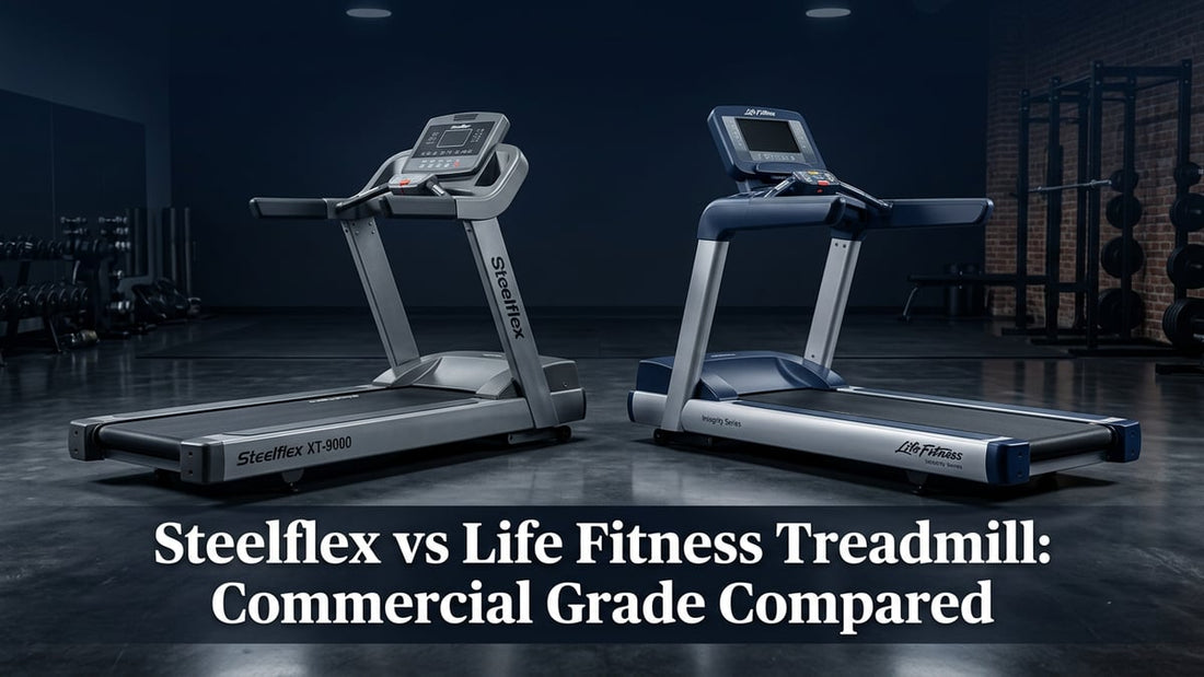 Steelflex vs Life Fitness Treadmill: Commercial Grade Compared - Peak Primal Wellness