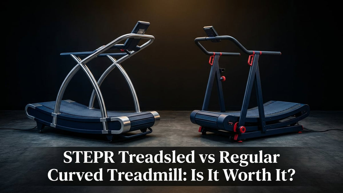 STEPR Treadsled vs Regular Curved Treadmill: Is It Worth It? - Peak Primal Wellness