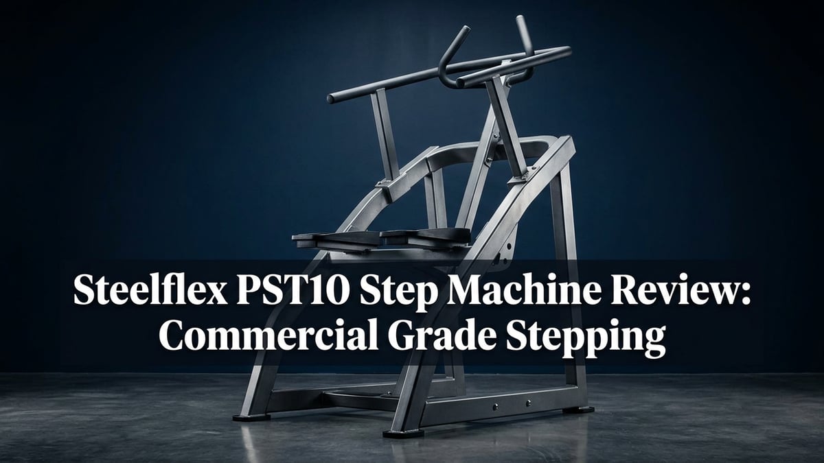 Steelflex PST10 Step Machine Review: Commercial Grade Stepping