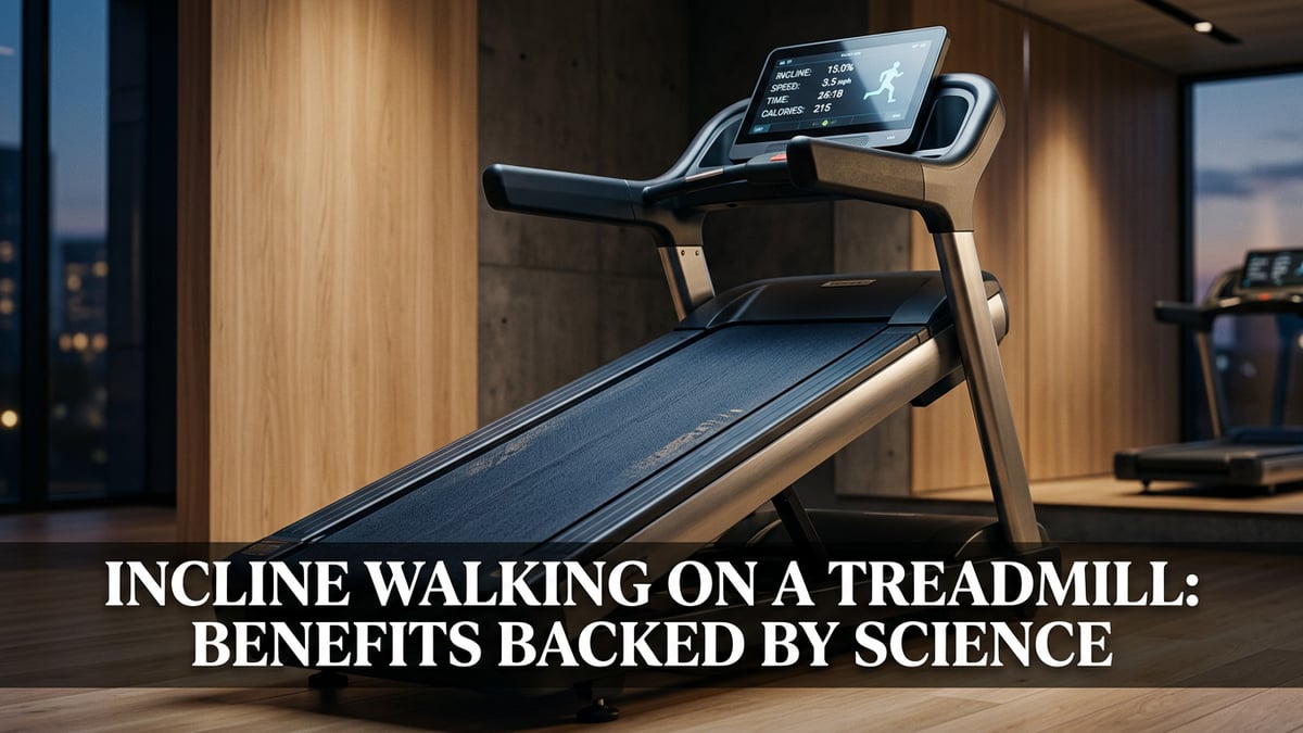 Incline Walking on a Treadmill: Benefits Backed by Science