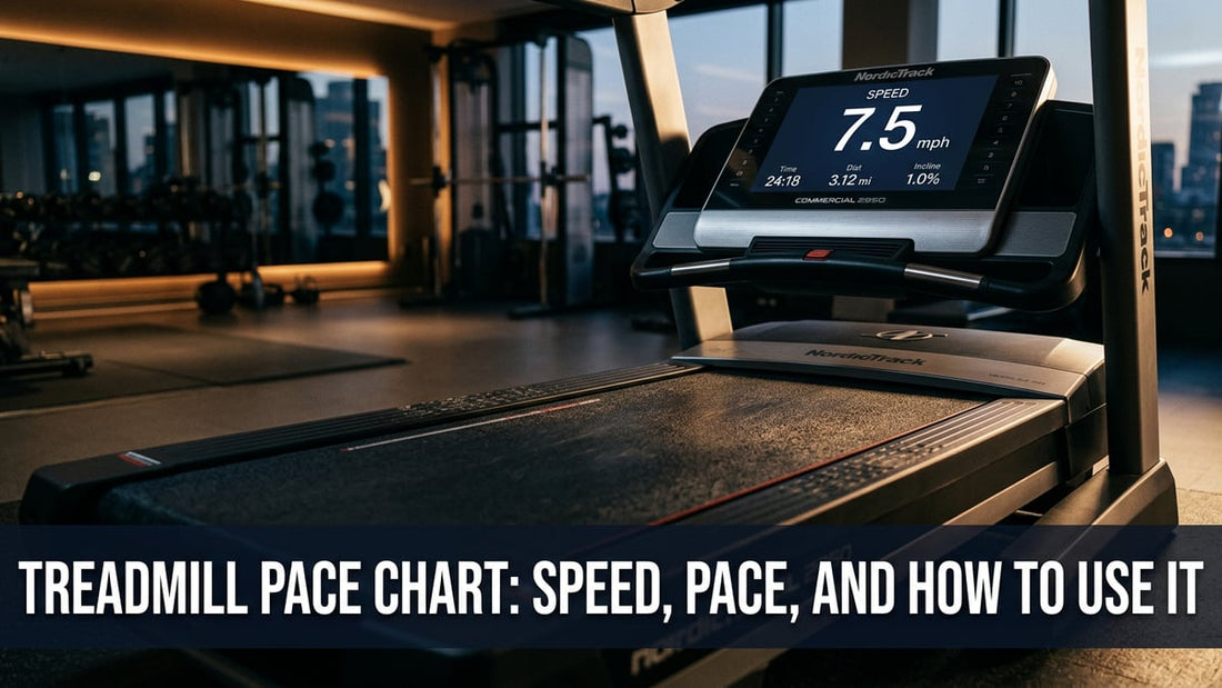 Treadmill Pace Chart: Speed, Pace, and How to Use It - Peak Primal Wellness