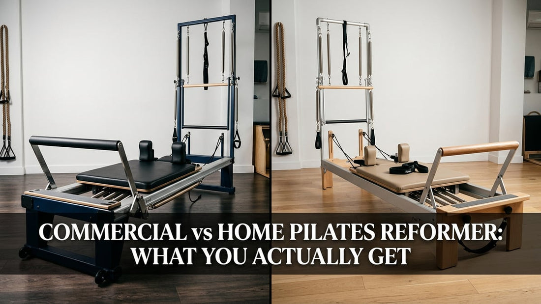 Commercial vs Home Pilates Reformer: What You Actually Get - Peak Primal Wellness