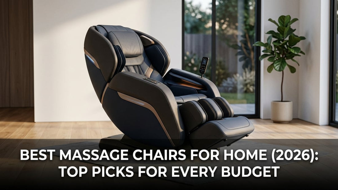 Best Massage Chairs for Home (2026): Top Picks for Every Budget - Peak Primal Wellness