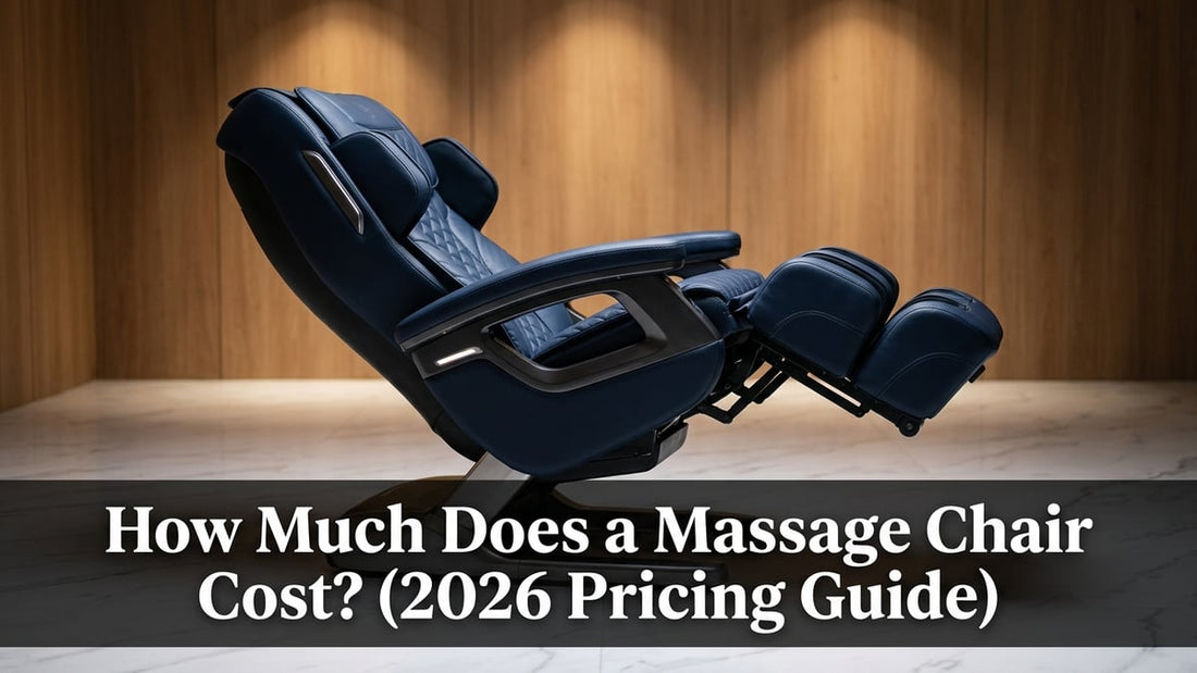How Much Does a Massage Chair Cost? (2026 Pricing Guide) - Peak Primal Wellness