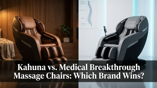 Kahuna vs. Medical Breakthrough Massage Chairs: Which Brand Wins? - Peak Primal Wellness