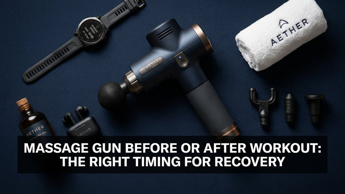 Massage Gun Before or After Workout: The Right Timing for Recovery - Peak Primal Wellness