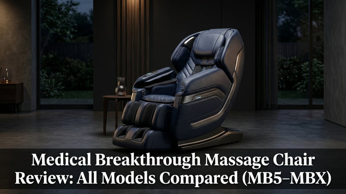 Medical Breakthrough Massage Chair Review: All Models Compared (MB5–MBX) - Peak Primal Wellness