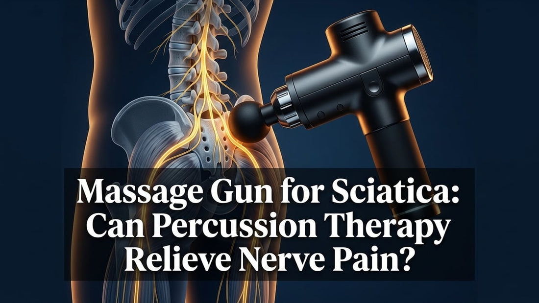 Massage Gun for Sciatica: Can Percussion Therapy Relieve Nerve Pain? - Peak Primal Wellness