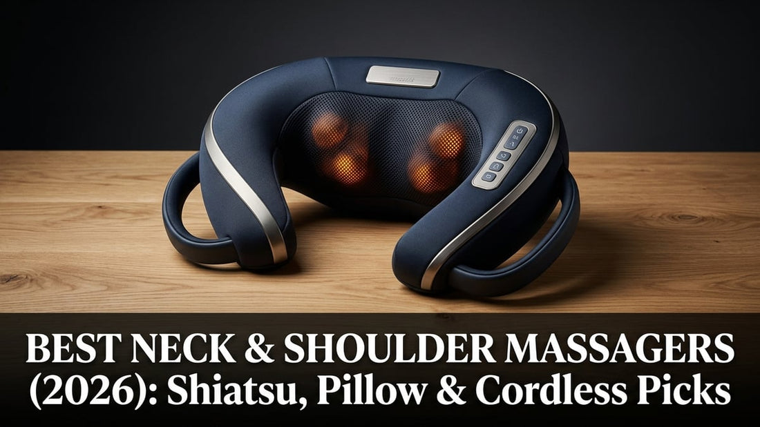 Best Neck & Shoulder Massagers (2026): Shiatsu, Pillow & Cordless Picks - Peak Primal Wellness
