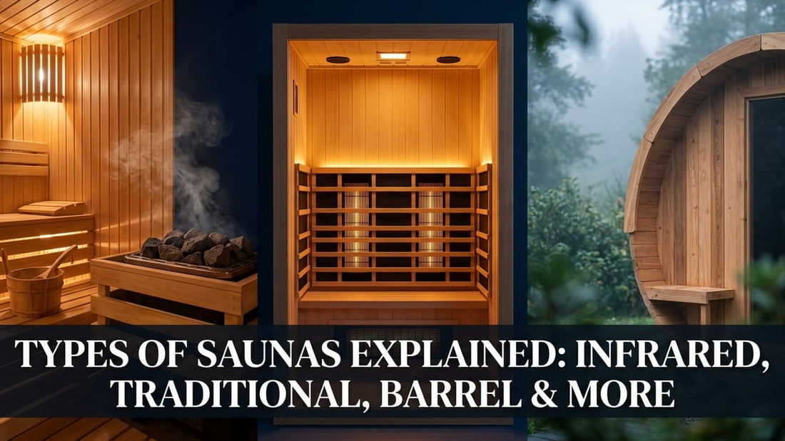 Types of Saunas Explained: Infrared, Traditional, Barrel & More - Peak Primal Wellness