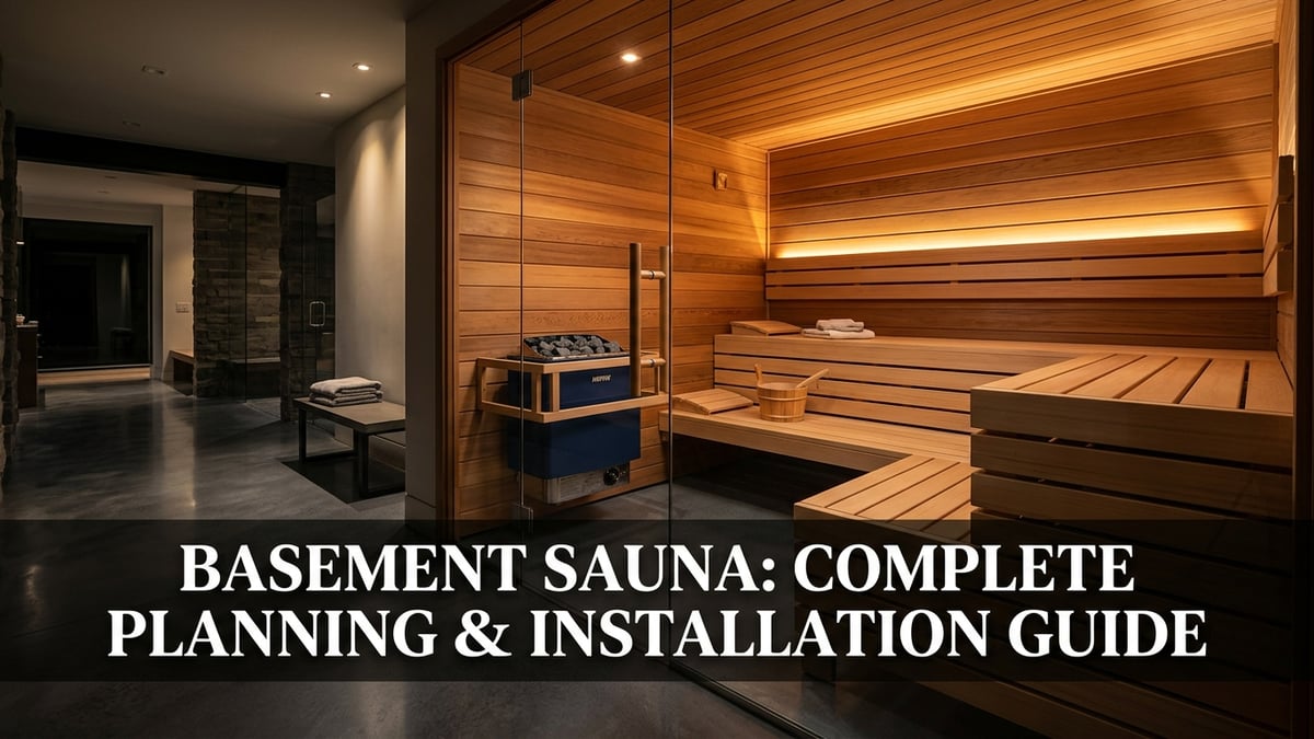 Basement Sauna: Complete Planning & Installation Guide